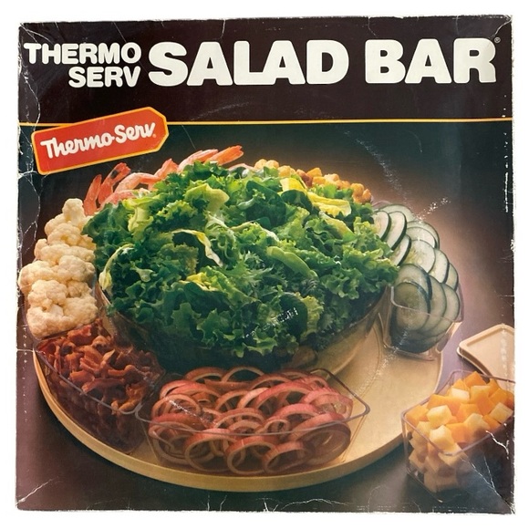 Vintage THERMO SERV SALAS BAR Thermo-Serv. 1970’s.